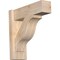 Ekena Millwork Funston Block Smooth Outlooker, Douglas Fir, 5 1/2"W x 16"D x 16"H OUT06X16X16FST05SDF - alternate 1